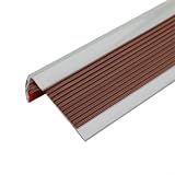 carrelage escalier exterieur avec nez de marche Utilisation polyvalente : ce nez d'escalier en caoutchouc est adapté pour des applications de matériaux tels que divers carreaux, bois, acier, fer, métal, verre et plus encore, ce qui en fait un choix polyvalent pour différents escaliers