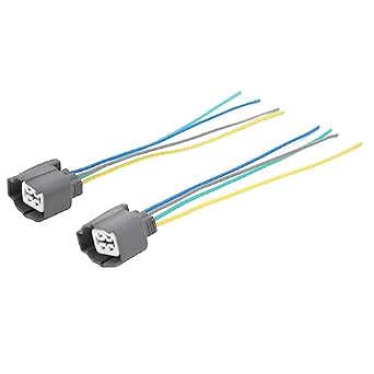 2PCS O2 Sensor Connector 4pin 6189 0132 Oxygen Sensor Harness Pigtail