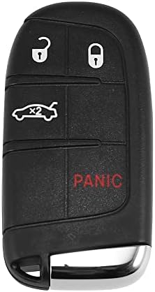 Replacement Smart Key Fob Remote For 2012-2014 Chrysler 300 (Black, Needs Programming) 4 thumbnail image