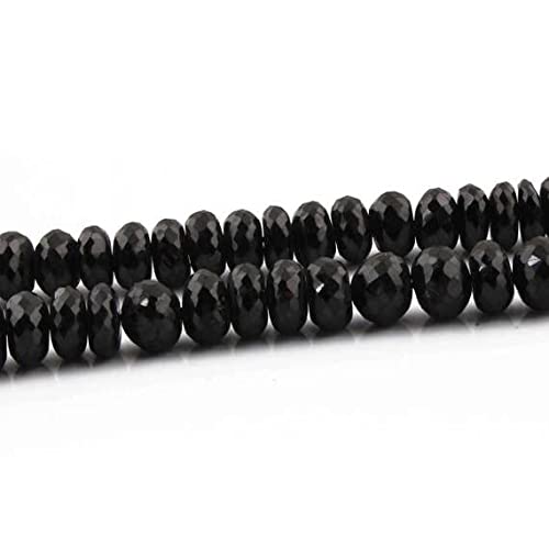 Perles onyx noir naturelles 9mm LKBEADS pour réparer et enfiler vos colliers