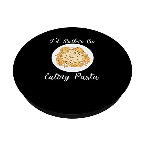 Manger des pâtes Citation ironique Amateur de spaghettis PopSockets PopGrip Interchangeable – vue 2