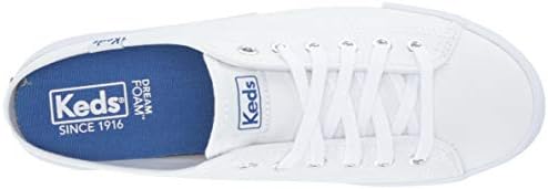 Keds Women's Kickstart Mule Canvas Sneaker, White, 7 M | Image 4