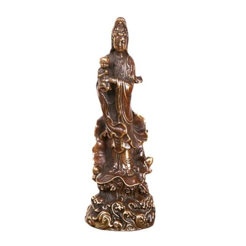 Statue Guanyin rétro pour créer un coin méditation et salon zen