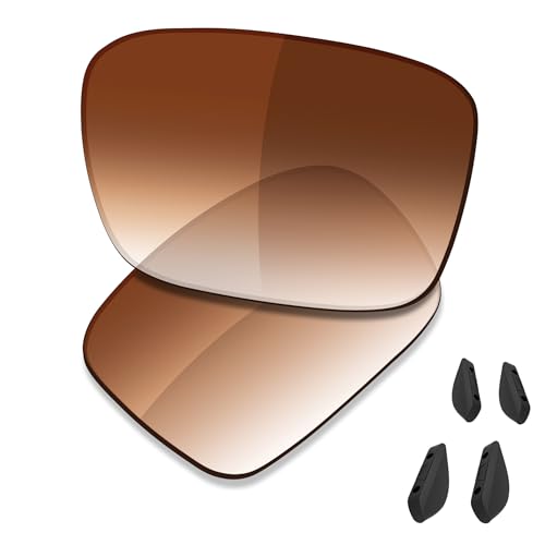 Image of SAUCER Premium Replacement Lenses & Nosepads for Oakley Si Ballistic Det Cord OO9253 | UV400 Protection, Anti-Scratch