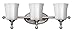 Shelly Wall Sconce Bulb Type: 3 x 100W Medium Base, Finish: Brushed Nickel