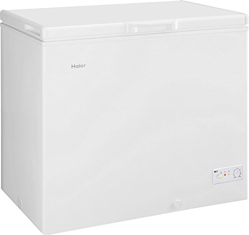 Haier BD-203RAA Congélateur/A + / 85,0 cm de hauteur / 223 kWh/an/réfrigérateur / 203 L partie congélateur/Volume utile/Indicateur d'alarme en cas de panne/Blanc