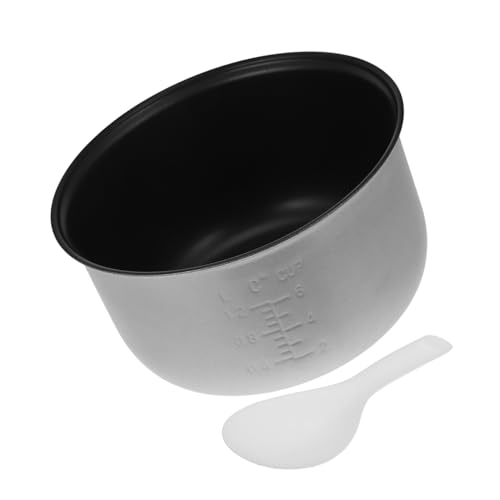 Alipis Olla Arrocera Eléctrica con Recipiente Interior Antiadherente Accesorio de Reemplazo para Cocedor de Arroz para Cocinas Domésticas