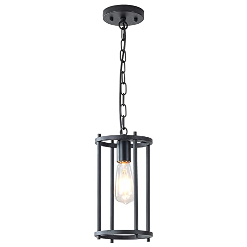 Lustre lanterne suspendu en fer forgé : résolvez le manque de lumière de l'entrée