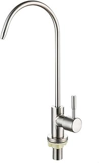 Comprar RichVibe Grifo de Filtro de Agua Potable para Cocina, Grifo de Filtro de Agua Moderno de Una Sola Palanca de Acero Inoxidable 304, Grifo de Ósmosis Inversa (Plata)