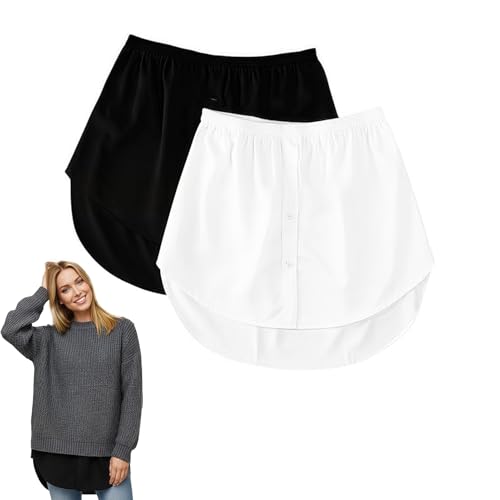 HRMGJH VerläNgerungswerkzeug FüR Damenhemdkleider VerläNgerungswerkzeug FüR Damenhemdkleider Blusenrock Xxl BlusenverläNgerung Damen GroßE GrößEn HemdverläNgerung Damen Blusenrock Grosse GröSse
