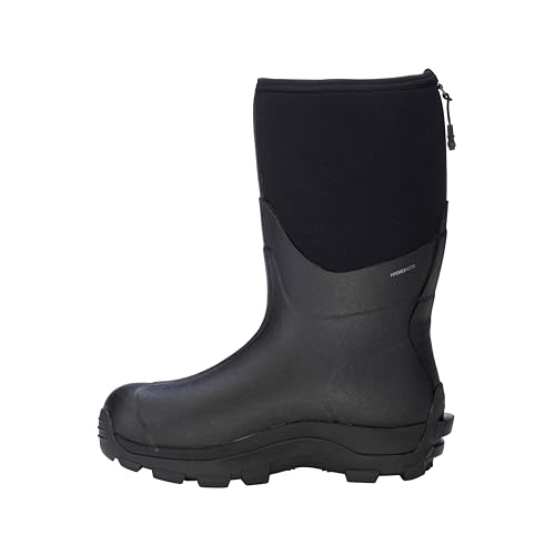 Dryshod Arctic Storm Winter Boot | Mid-Calf Height |Black/Grey | Waterproof | Extreme Cold |ARS-MM-BK2