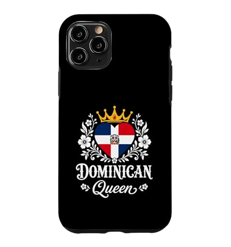 Dominican Queen Dominican Republic Flag Proud Woman �X�}�z�P�[�X iPhone 11 Pro �p