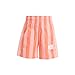 adidas Kids Boys Resort Stripped Collared Short Sleeve Button Up Shirt & Shorts Set Casual Tops Casual - Pink - Size XS