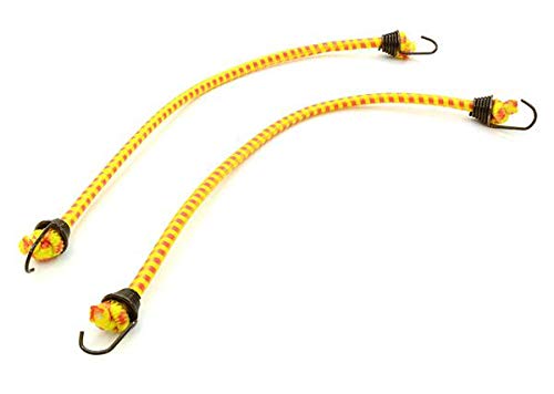 Tendeur élastique RC 3x150mm avec crochets pour crawler - Sangle bungee haute résistance 1/10