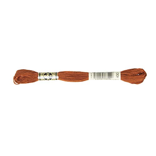 Image of DMC 6-Strand Embroidery Cotton Floss, Dark Mahogany