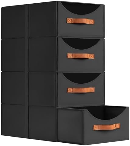 Closet Organizers and Storage - Large Stackable Storage Bins with...