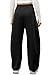 DISCIPBUSH Baggy Barrel Sweatpants Women - Tall Wide Leg Sweatpants Women Lounge Pants Sweats Barrel Joggers Fall Fashion Black XL