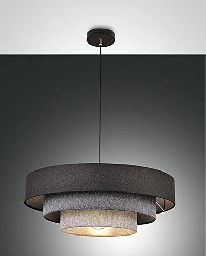 Plafonnier suspension Fabas Luce Brava luminaire design en verre E27
