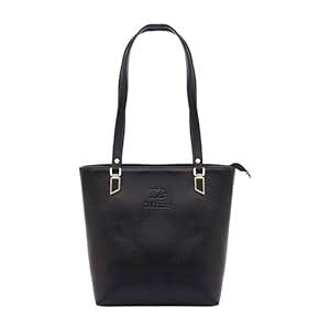 Vintage Black Messenger Tote bag