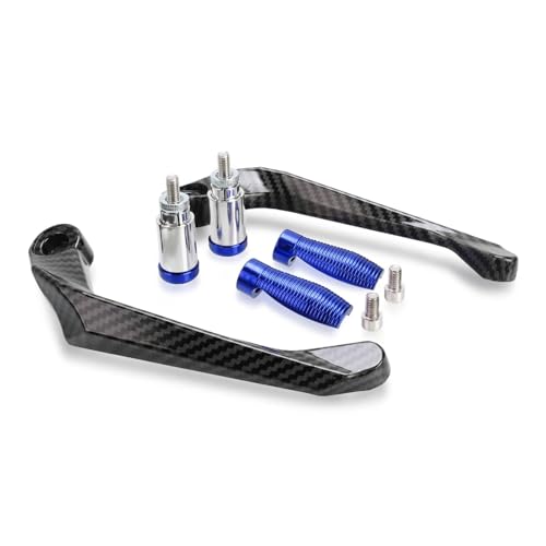 Protection leviers de frein YZF R6 alu CNC bleu 22 mm