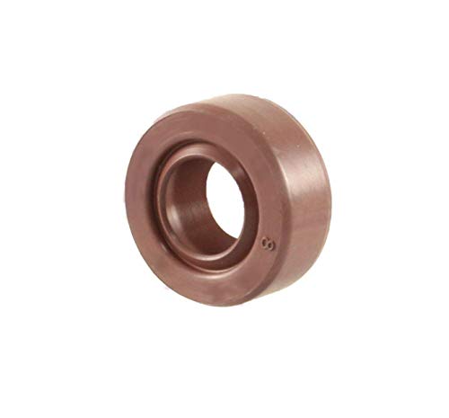 EAI 8mm x 18mm x 7mm FPM/FKM TC Double Lip w/Stainless Steel Spring Oil Seal. Comp. /w Viton Shaft Seal