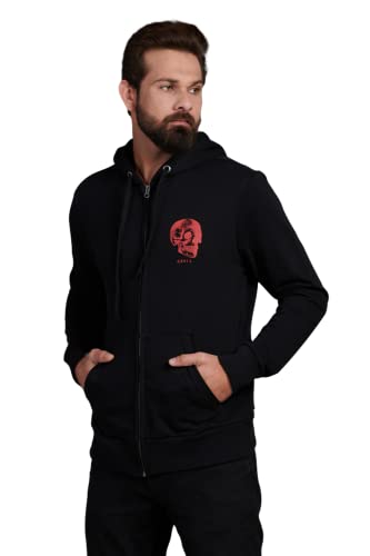 Image of Go Devil Regular Fit 100% Cotton Full Sleeves Winter Wear Stylish Trendy Printed Hoodies Sweatshirt for Men /Boys with Pockets for Everyday Use