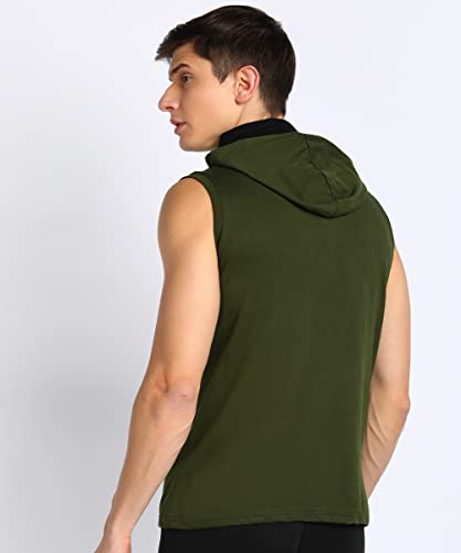 Image of Rock Paper Scissors Mens Hoodie Tank Top Gym Hoodie with Mask Workout Vests Super Men Vests Gym Vest