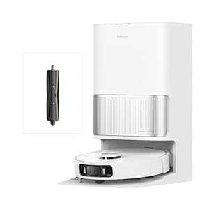 dreame L40 Ultra AE Robot Aspirateur et Serpillière Autonome, 19 000 Pa Aspiration Puissante, Nettoyage Sec-Humide, Dock Tout-en-1 Vidange Automatique, 2 Brosses Incluses
