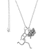 Collar de cadena: hecho de metal, resistente al desgaste, duradero, no se decolora fácilmente, adecuado para uso a largo plazo, collares para mujeres