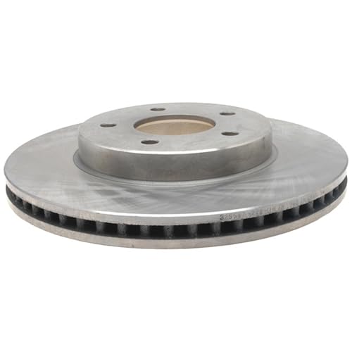 ACDelco Silver 18A1424A (19241825) Non-Coated Front Disc Brake Rotor