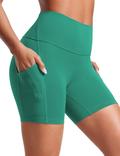 Image of CRZ YOGA Butterluxe Biker Shorts Pockets 5 inch