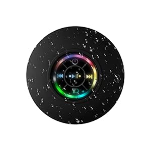 Douche Draadloze Luidspreker – Douche Draadloze Stereo Speaker Met Zuignap | Draadloos 5.0, draagbaar en waterdicht voor reünie, rondhangen, fietsen en wandelen Atfoton