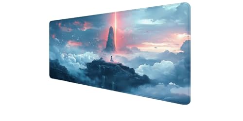 Alfombrilla ratón XXL de 800x400x3 mm para proteger tu mesa y evitar deslizamientos