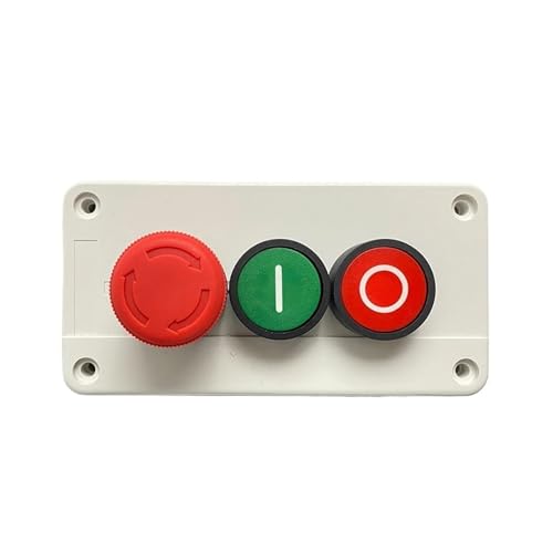 Bouton poussoir NC arrêt d'urgence NO contrôle 10A 600V