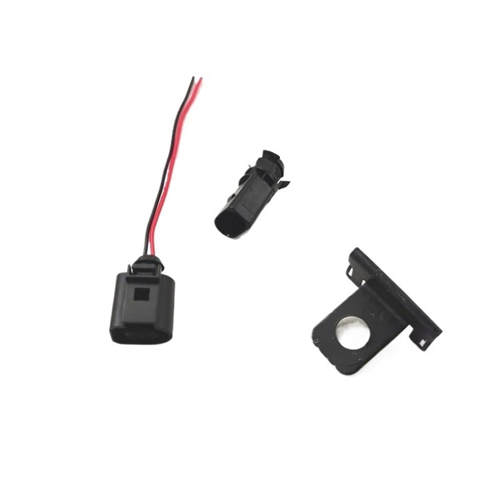 Sensor de temperatura exterior 1J0919379A conector y soporte compatible con Jetta Golf MK4 7