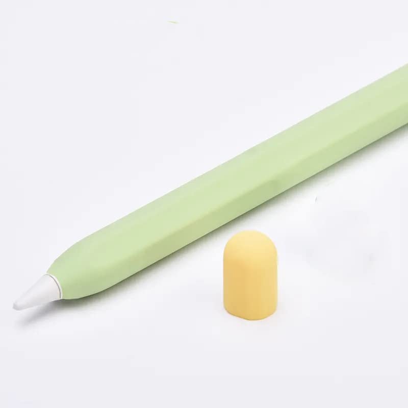 Valente Ultra Thin Silicone Skin Cover Compatible with Apple Pencil 2nd Generation Only (Green Yellow) (B0BSDNZQ2J) Amazon Price History, Amazon Price Tracker