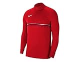 Nike Herren Dri-FIT Academy 21 Longsleeve, University Red/White/Gym Red/White, XL