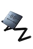 idee Portable Multifunctional Design Angle Adjustable Vented Laidback Stand for iPad/Galaxy Tab/Other Tablets (PP3C)