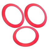 BESTonZON 3 Pièces Cercles de Jonglage Plastique pour Activités Extérieures Anneaux Erg...
