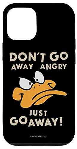 Iphone 12/12 Pro Looney Tunes Daffy Duck Just Go Away Case #TOP24