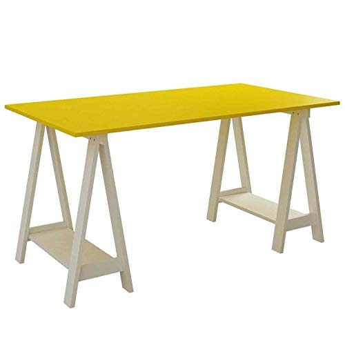 Escrivaninha Cavalete Uvim Amarelo/mel