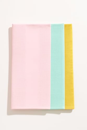 MylasaHome 100% Cotton Waffle Weave Kitchen Dish...