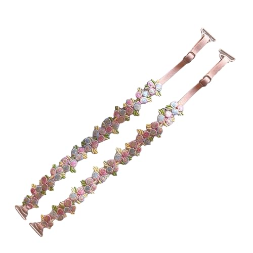 Decorative Bra Straps, Removable Invisible Floral Bra Straps Replacement for Bra, Shoulder Straps for Tops Dress(color)