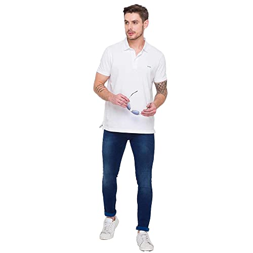 Image of Spykar Men's Cotton Supper Skinny Low-Rise Jeans (SS-01BB-21)