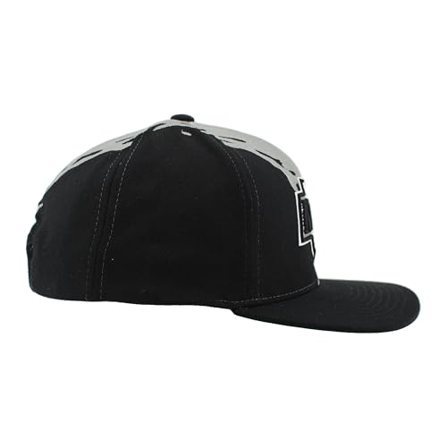 Image of ZHATS NHL Unisex-Adult NHL Officially Licensed Adjustable Snapback Hat Flat Bill Z11 Retro Paintbrush