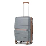 Valise de voyage haut de gamme : Fabriquée en polypropylène rigide, sa surface texturée résiste efficacement aux rayures. Comparé aux matériaux ABS et PC, le PP est plus léger et plus durable, offrant une robustesse exceptionnelle.