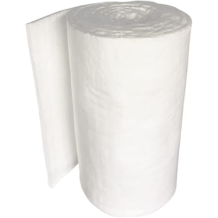 Couverture Isolante En Fibre De Céramique - Ignifuge 1400°C, Dimensions 61 X 39,9 X 2,5 Cm