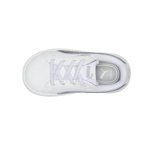 PUMA Toddler Girls Vikky V3 Bioluminescence Ac Lace Up Sneakers Shoes Casual - White - Size 4 M4