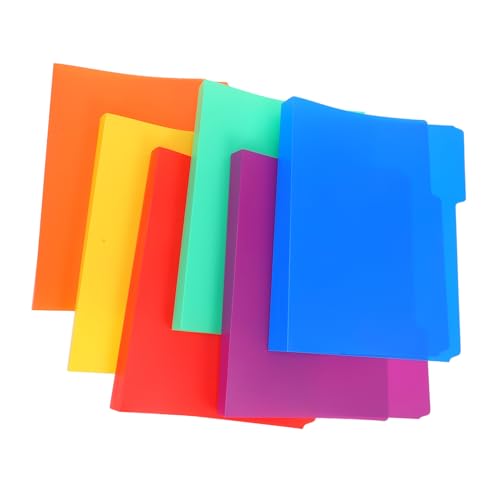 Dossiers de bureau proteges : lot de 18 classeurs en plastique SHOWERORO