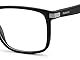 POLAROID Rechteckig ECO POLYAMIDE Brillen in Black Grey für Herren, Brille mit Sehstärke, optional mit Sonnenbrillen tönung oder Blaulichtfilter (Modell 10580608A5417)